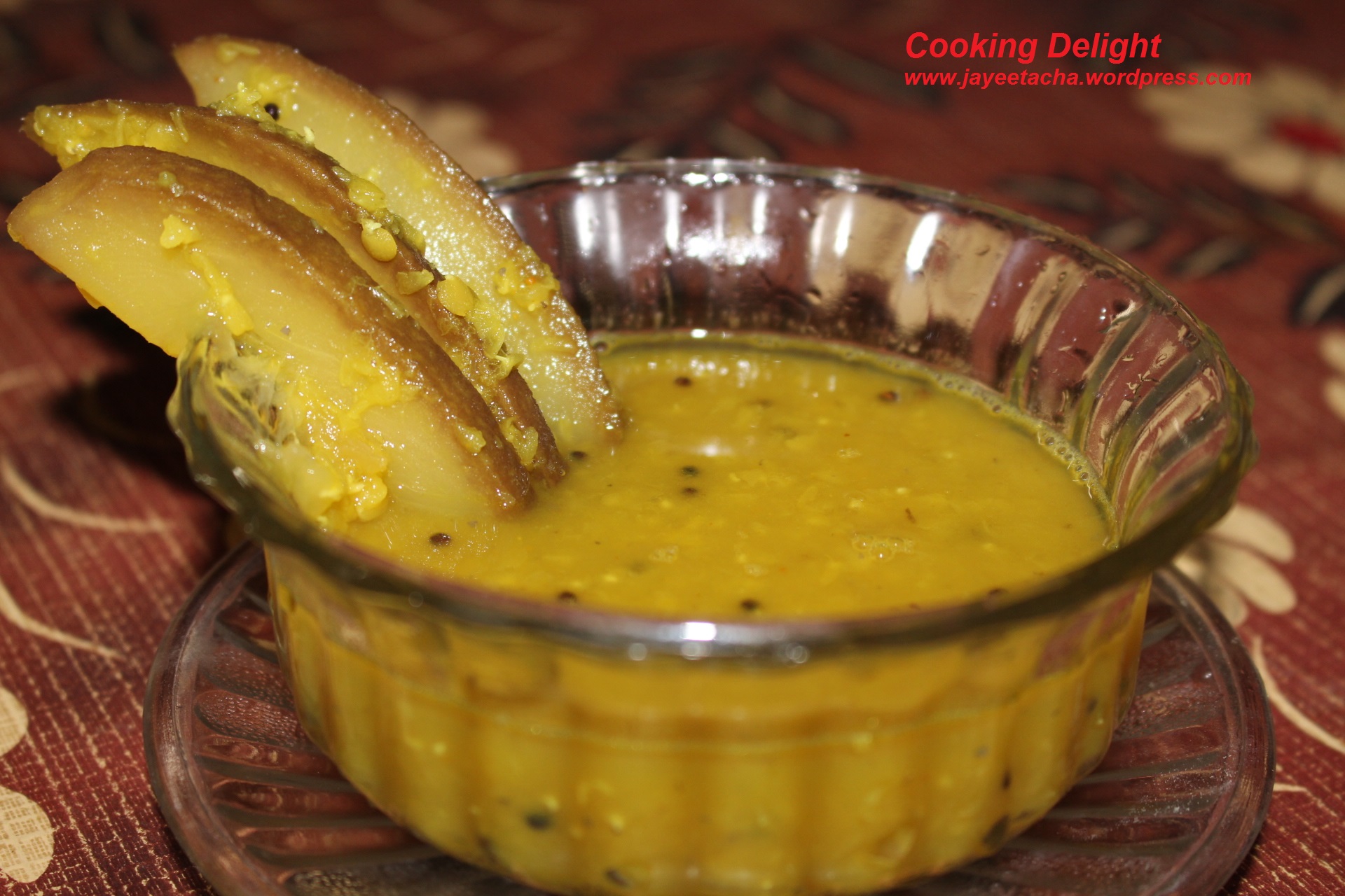 Aam Dal or Masoor lentils with Green Mango - Cooking Delight